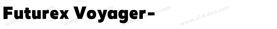 Futurex Voyager字体转换